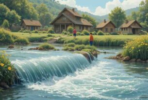 The Softly Speaking Waves of the River