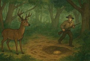 चतुर हिरन और शिकारी - Clever Deer and the Hunter