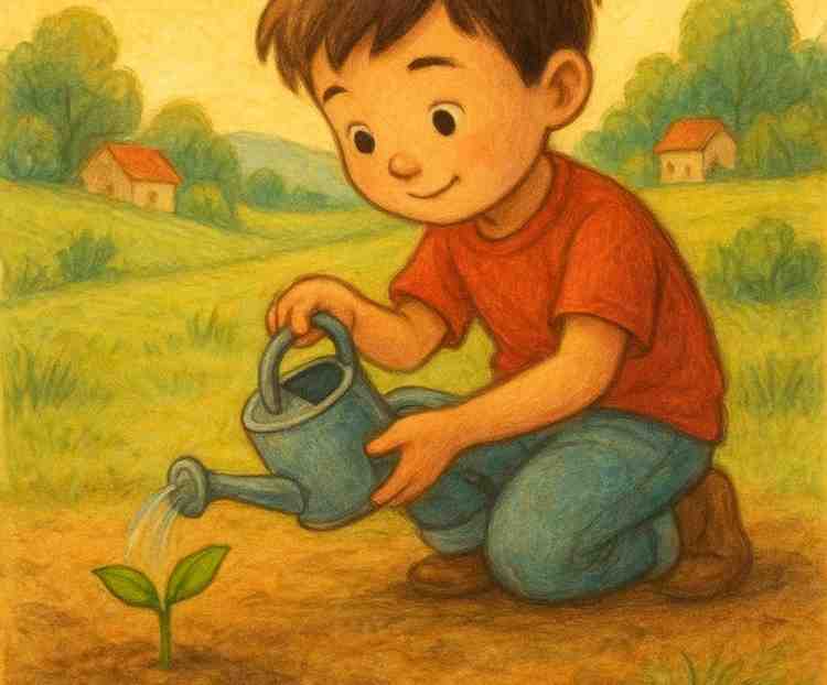 छोटा-किसान-और-उसका-पहला-पौधा-The-Little-Farmer-and-His-First-Plant