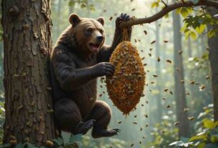 भालू-और-मधुमक्खियाँ-_-The-Bear-and-the-Bees