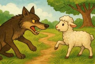 भेड़िया-और-मेमने-का-बहाना---Wolf-and-the-Lamb’s-Excuse