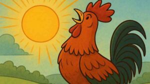 मुर्गा-और-सूरज-का-भ्रम-_-The-Rooster-and-the-Illusion-of-the-Sun