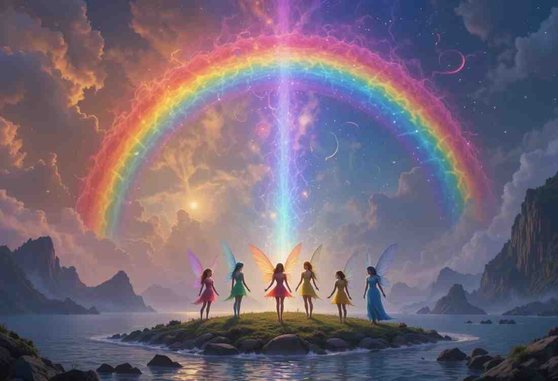 सात-रंग-वाली-सात-परियाँ---Seven-Fairies-of-Seven-Colors