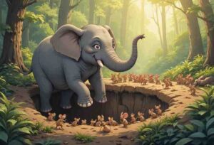 हाथी-और-चूहों-का-हुजूम-_-The-Elephant-and-the-Mice