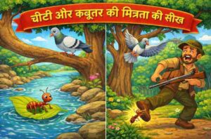 ant-and-dove-friendship-hindi-story