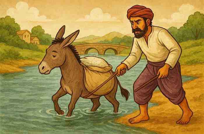 आलसी गधे की चालाकी - Dealing with the Lazy Donkey