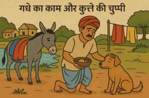 गधे का काम और कुत्ते की चुप्पी - Do Your Duty & Be Quiet