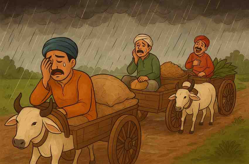 बारिश और तीन सारथी - Test of Attitude