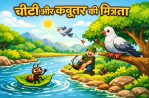 चींटी-और-कबूतर-की-मित्रता