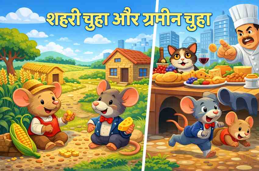 शहरी-चूहा-और-ग्रामीण-चूहा
