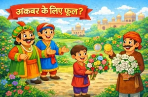 अकबर के लिए फूल?
