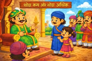 थोड़ा कम और थोड़ा अधिक