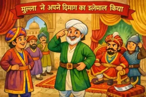 मुल्ला ने अपने दिमाग का इस्तेमाल किया